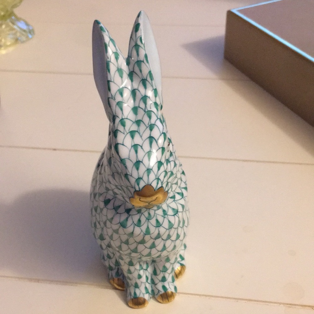 Herend Hand Painted Hungary Bunny